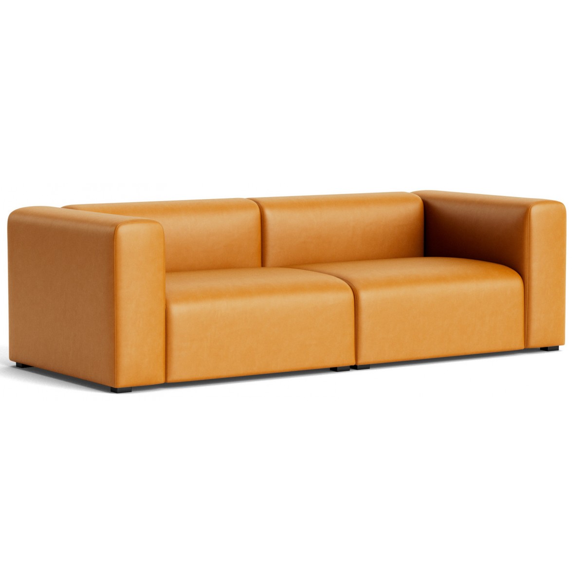 Sense cognac leather - Mags 2.5-seater – Comb. 1