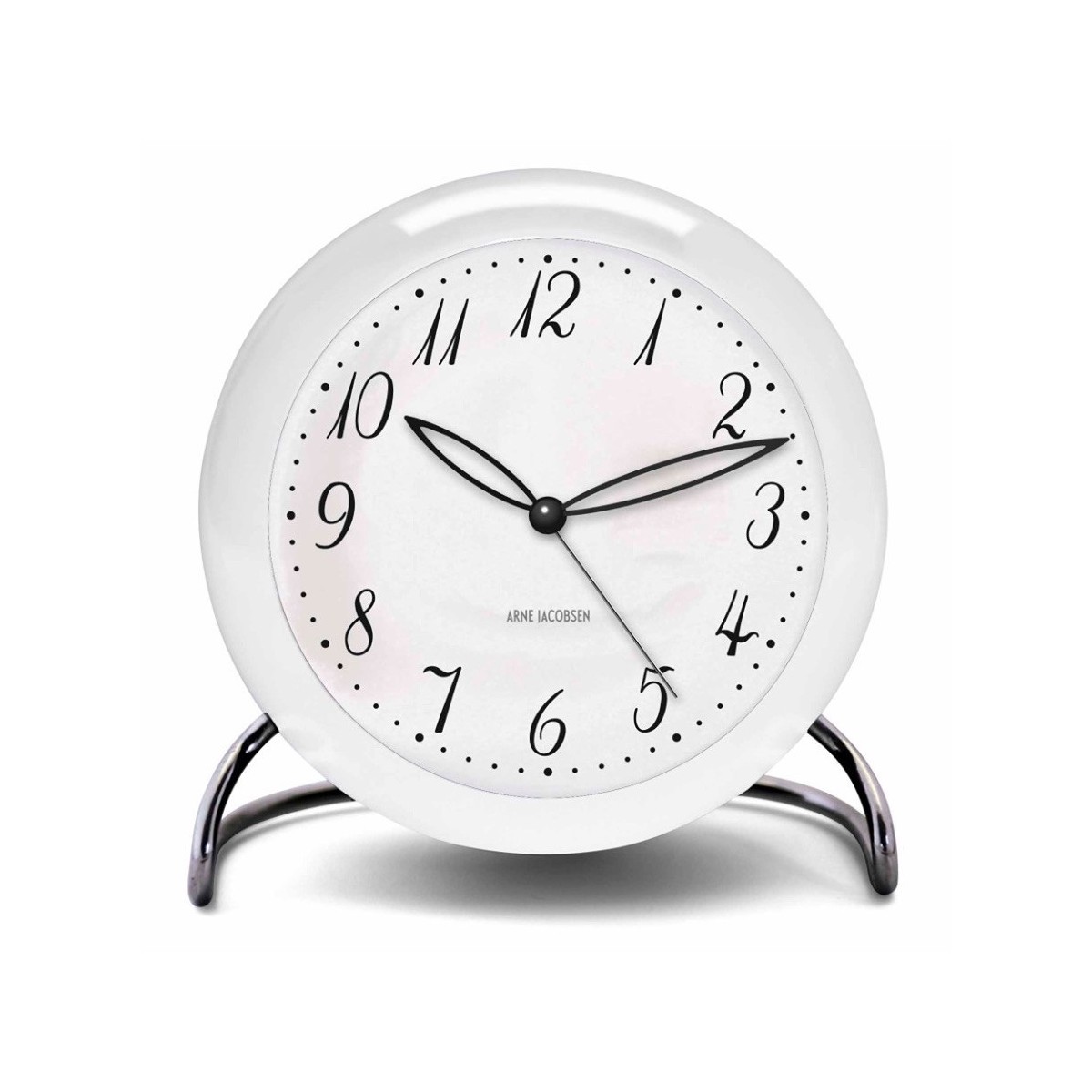 AJ LK alarm clock - white - Arne Jacobsen