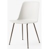 white / bronzed – set of 4 – Rely chair HW6