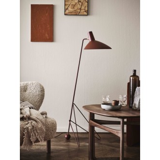 maroon Tripod floor lamp - HM8 &tradition