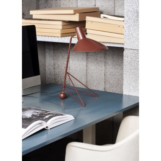 maroon Tripod table lamp - HM9 &tradition