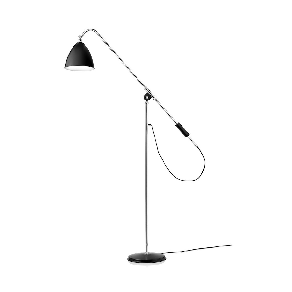 black / chrome - Bestlite BL4 floor lamp