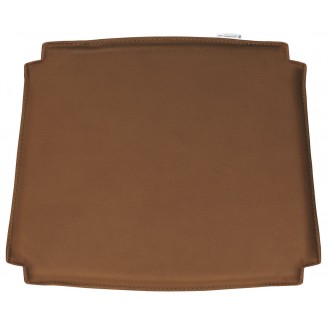 brown - Loke 7748 leather - CH23 seat cushion