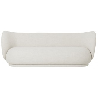 Rico 3-seater sofa – Bouclé off-white
