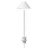 Keglen Table lamp with pin, white