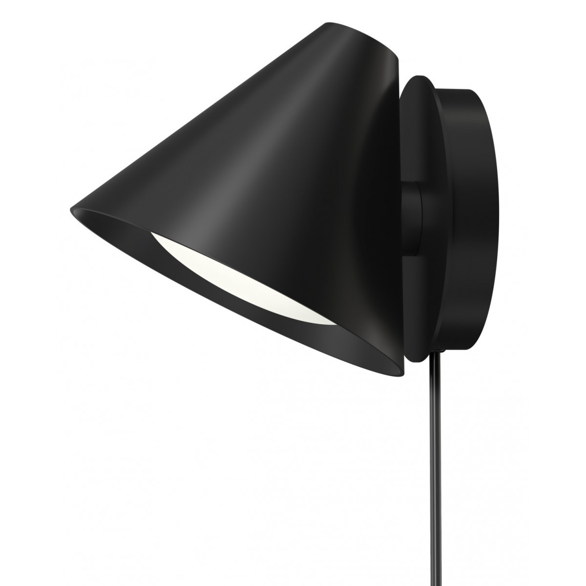 Keglen Wall lamp, black
