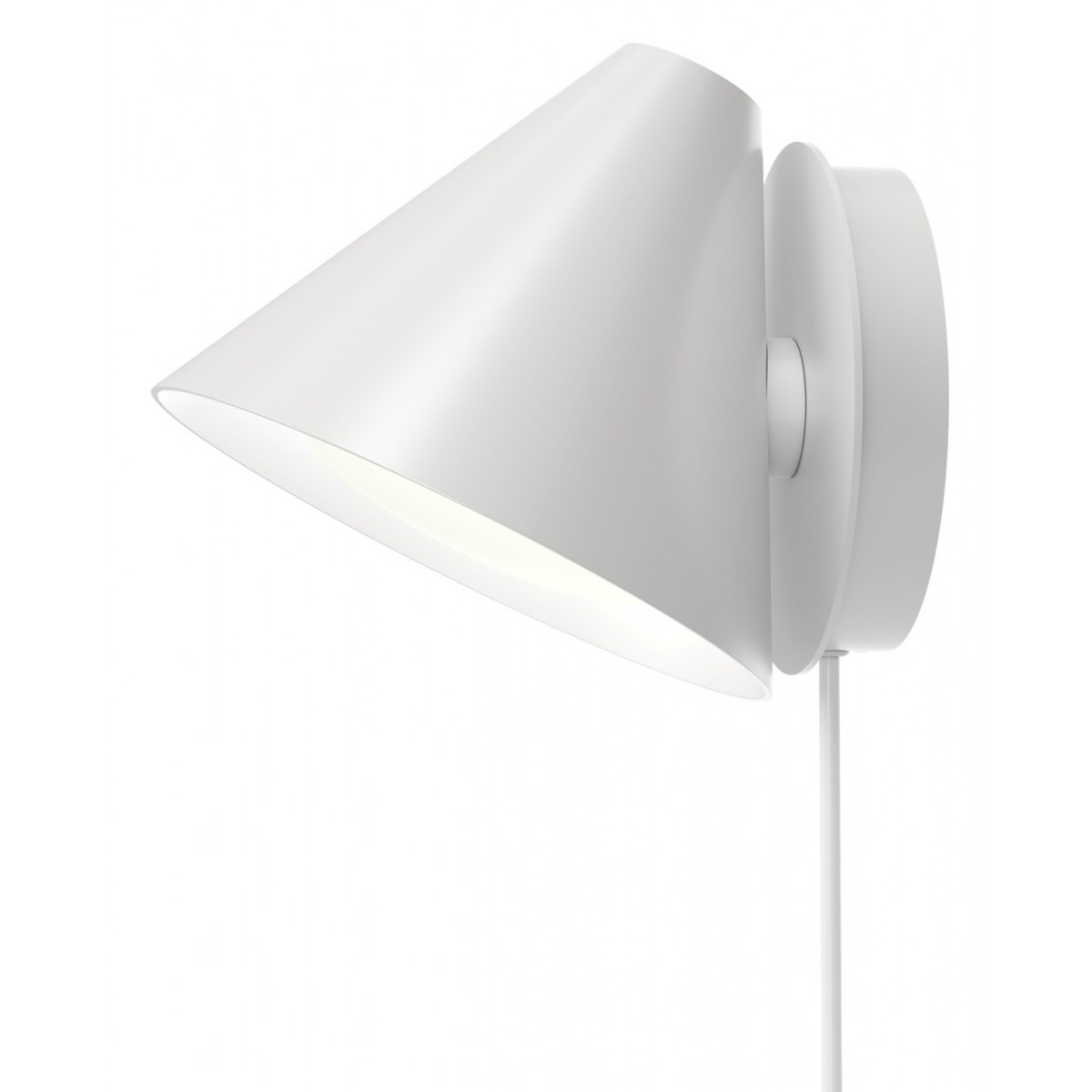 Keglen Wall lamp, white