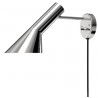 AJ wall lamp – Polished Stainless Steel