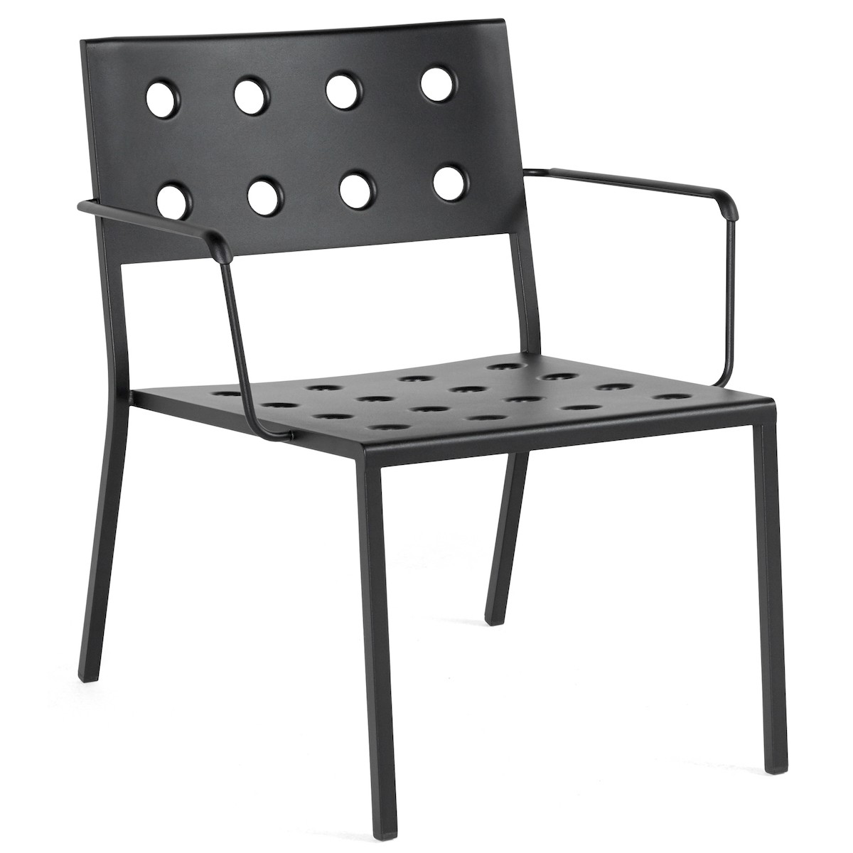 Anthracite – Fauteuil lounge Balcony avec accoudoirs