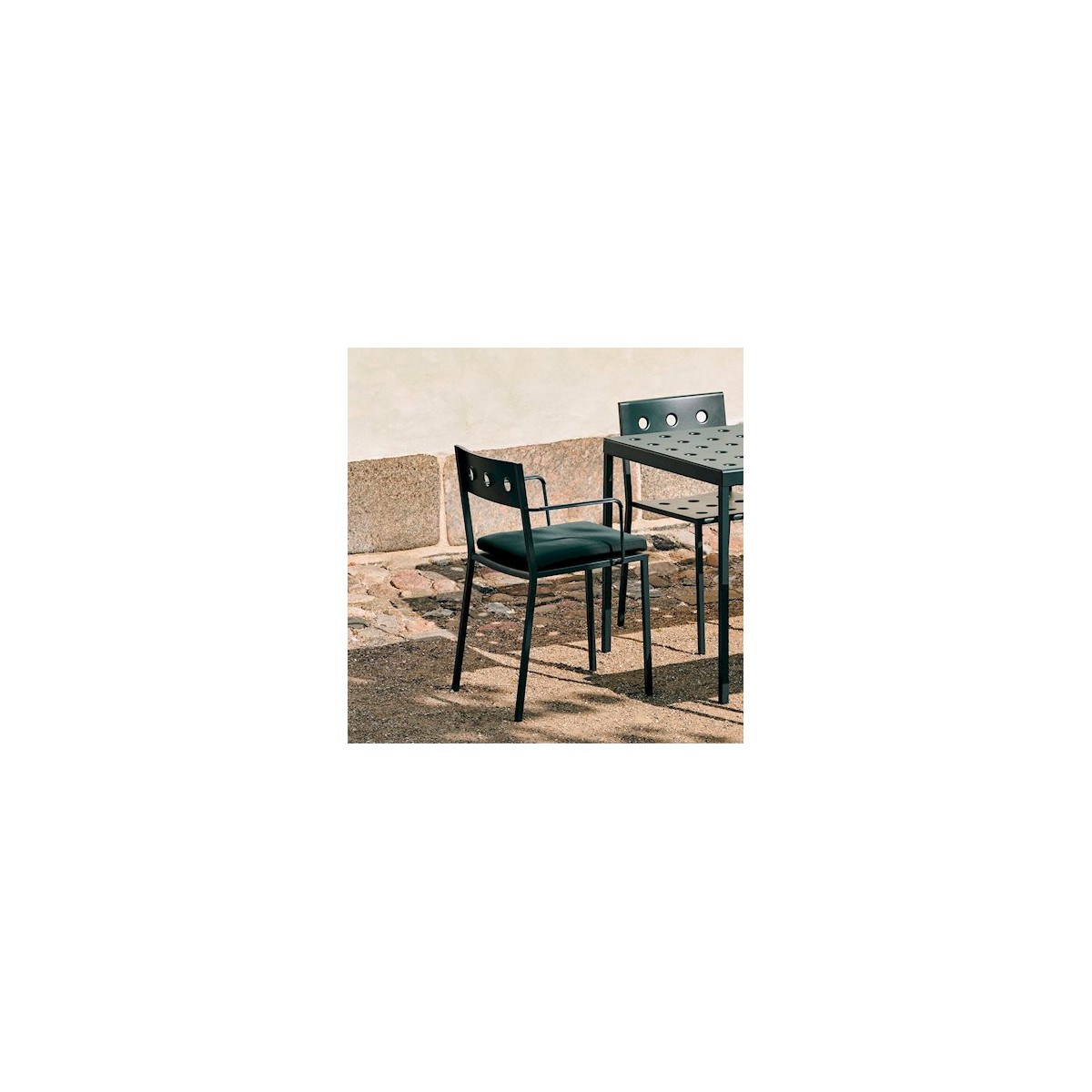 Black Pepper – Balcony Chair / Armchair seat cushion