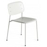 soft grey + soft grey legs - Soft Edge 45 polypropylene chair