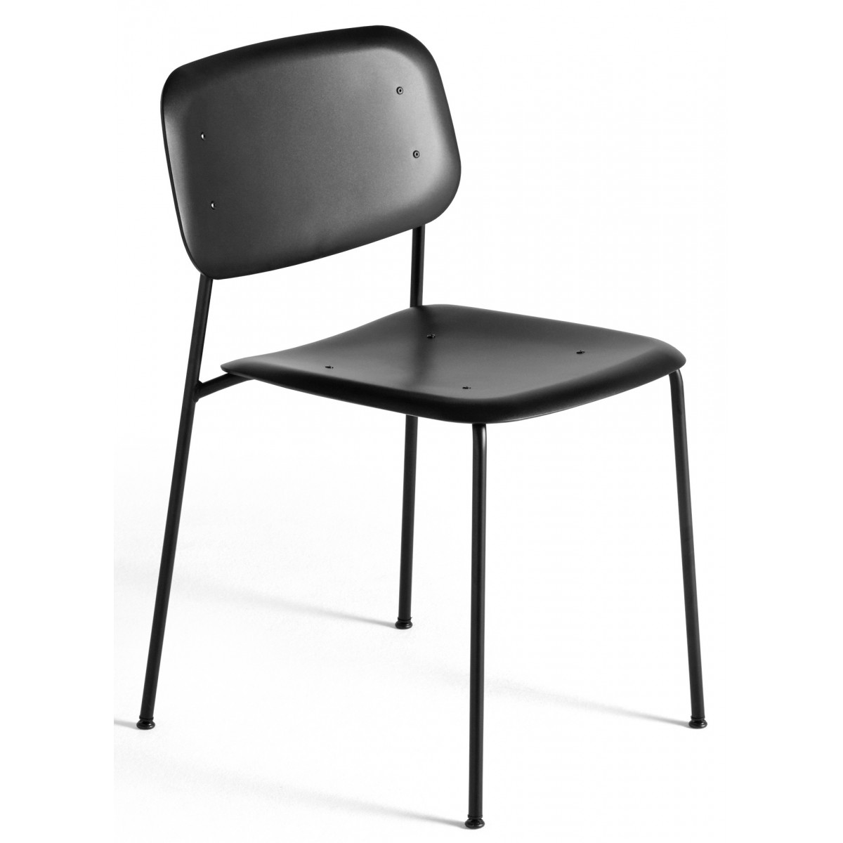 black + black legs - Soft Edge 45 polypropylene chair