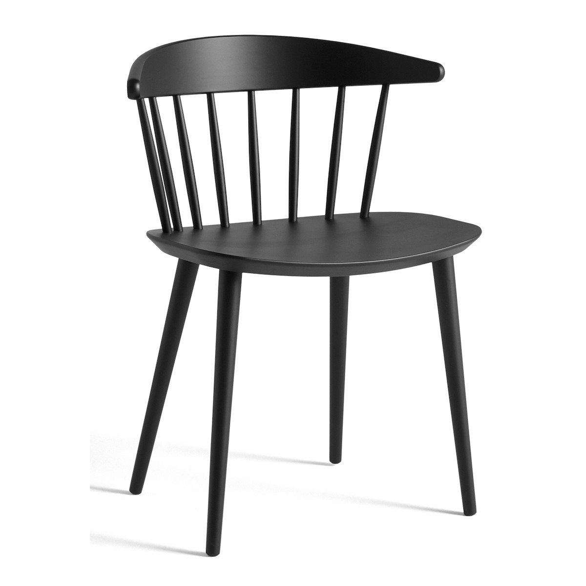 black stained beech - J104 chair