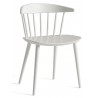Hêtre teinté blanc - chaise J104