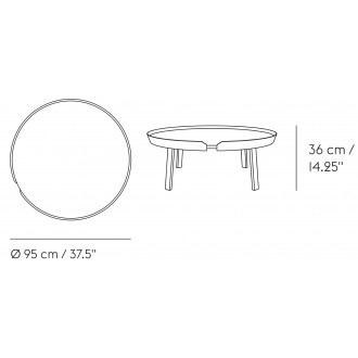 chêne - XL - Table Around