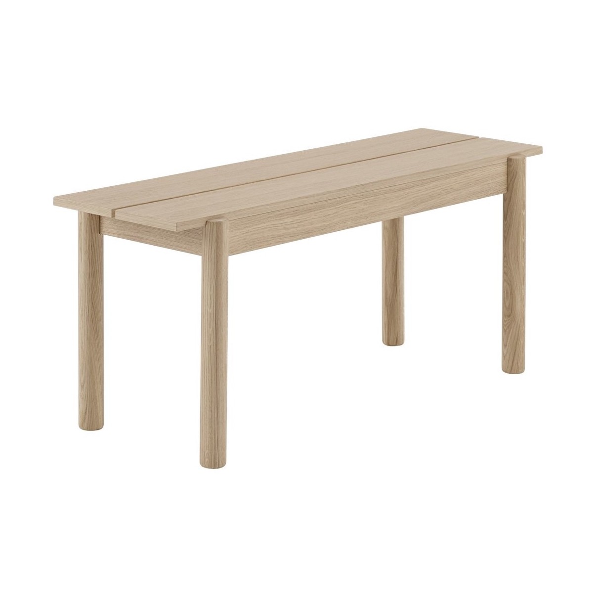 110cm oak - Linear bench