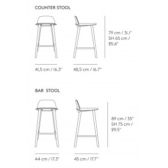 green - Nerd bar or counter stool
