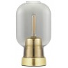 smoke/brass - Amp table lamp