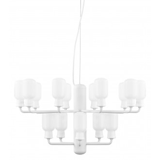 blanc / marbre blanc - petit chandelier Amp
