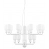 white / white marble - Chandelier Amp Small