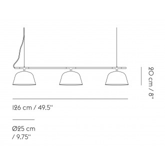 taupe - Ambit Rail Lamp