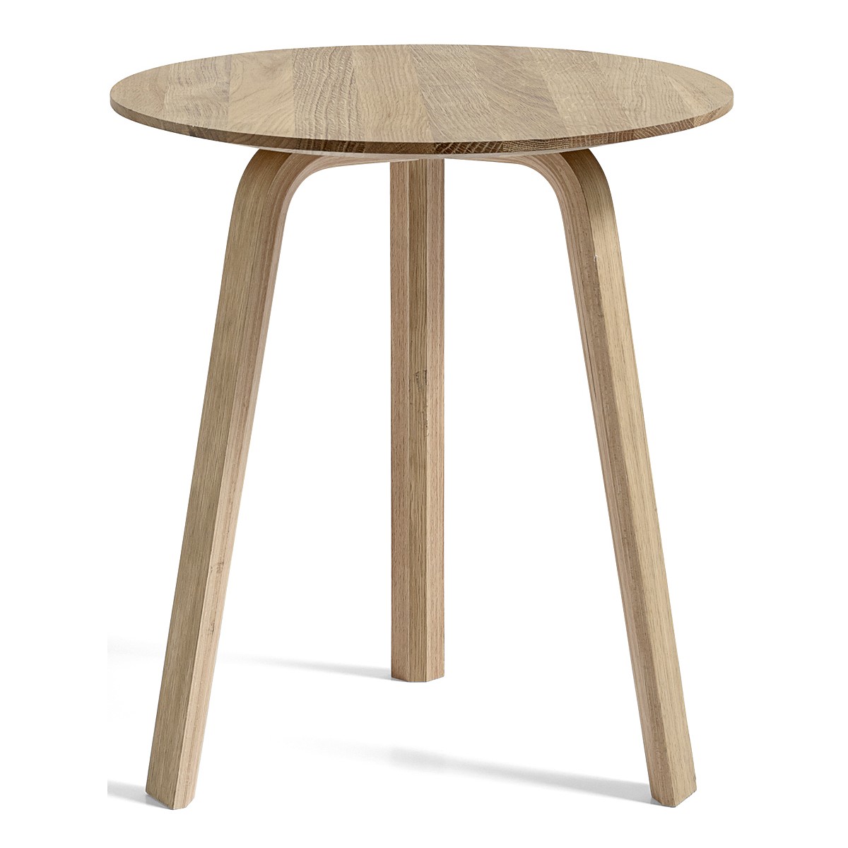 matt lacquered oak - Ø45xH49cm - Bella coffee table