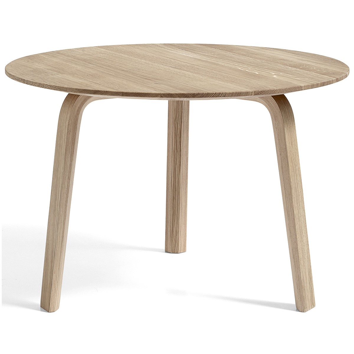 matt lacquered oak - Ø60xH39cm - Bella coffee table