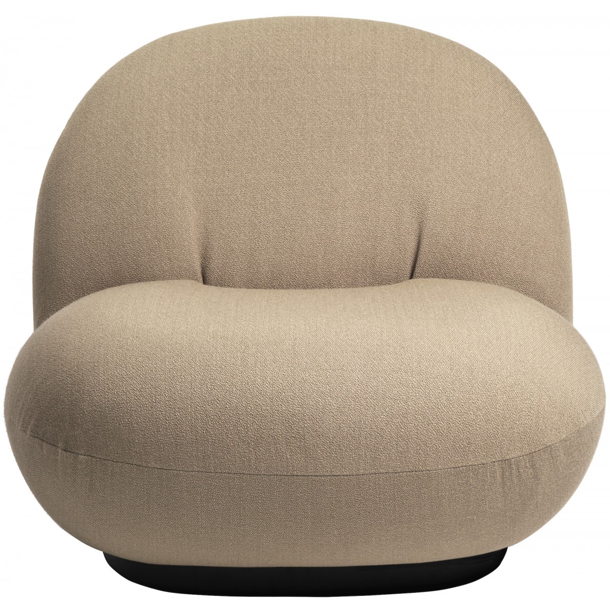 Vidar 333, black fixed base – Pacha lounge chair