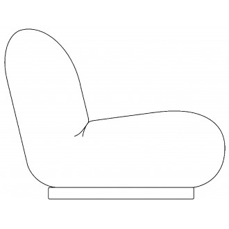 Fixed Base – Pacha Lounge Chair