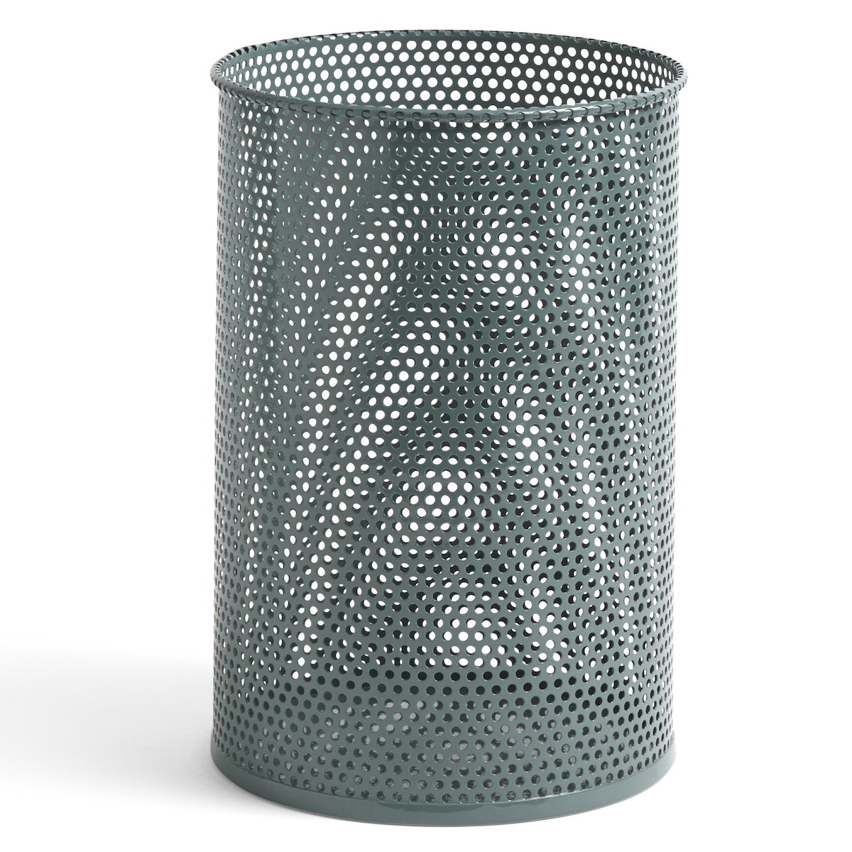SOLD OUT - H37 x Ø25 cm - Sage Green - Perforated Bin M