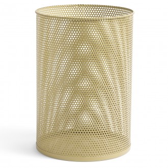 EPUISE - H44 x Ø30,5 cm - Dusty Yellow - Perforated Bin L