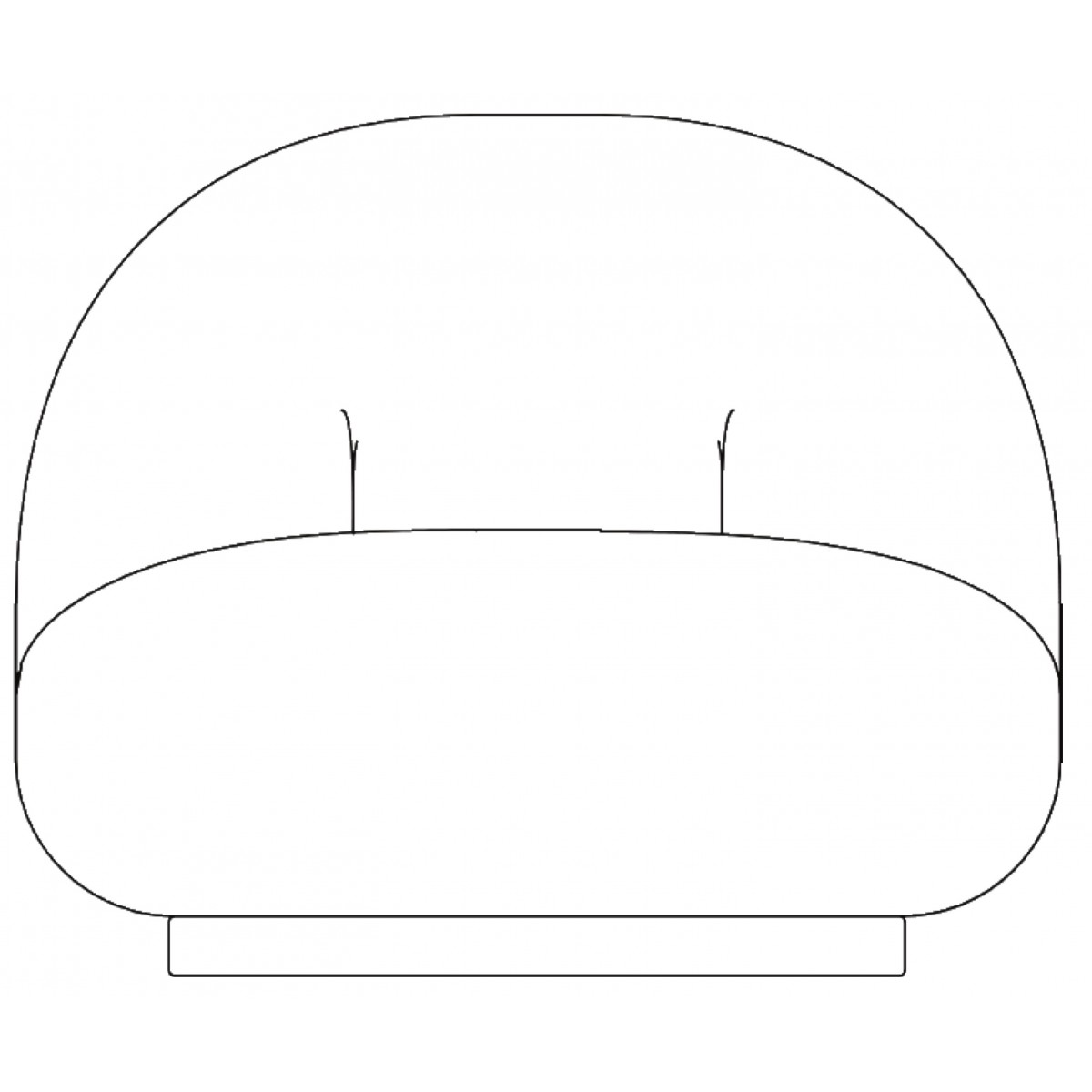 Pacha module without armrest