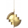 shiny brass - Multi-Lite pendant Ø25,5 cm (lampshade 22,5cm)