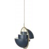 brass/midnight blue - Multi-Lite pendant Ø25,5 cm (lampshade 22,5cm)