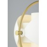 blanc semi mat / laiton - Lampe de table Multi-Lite