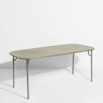 Vert Jade - Table Week-End  180 x 85 x H75 cm
