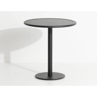 Black - Week-End  Bistrot Table Ø70 x H75 cm