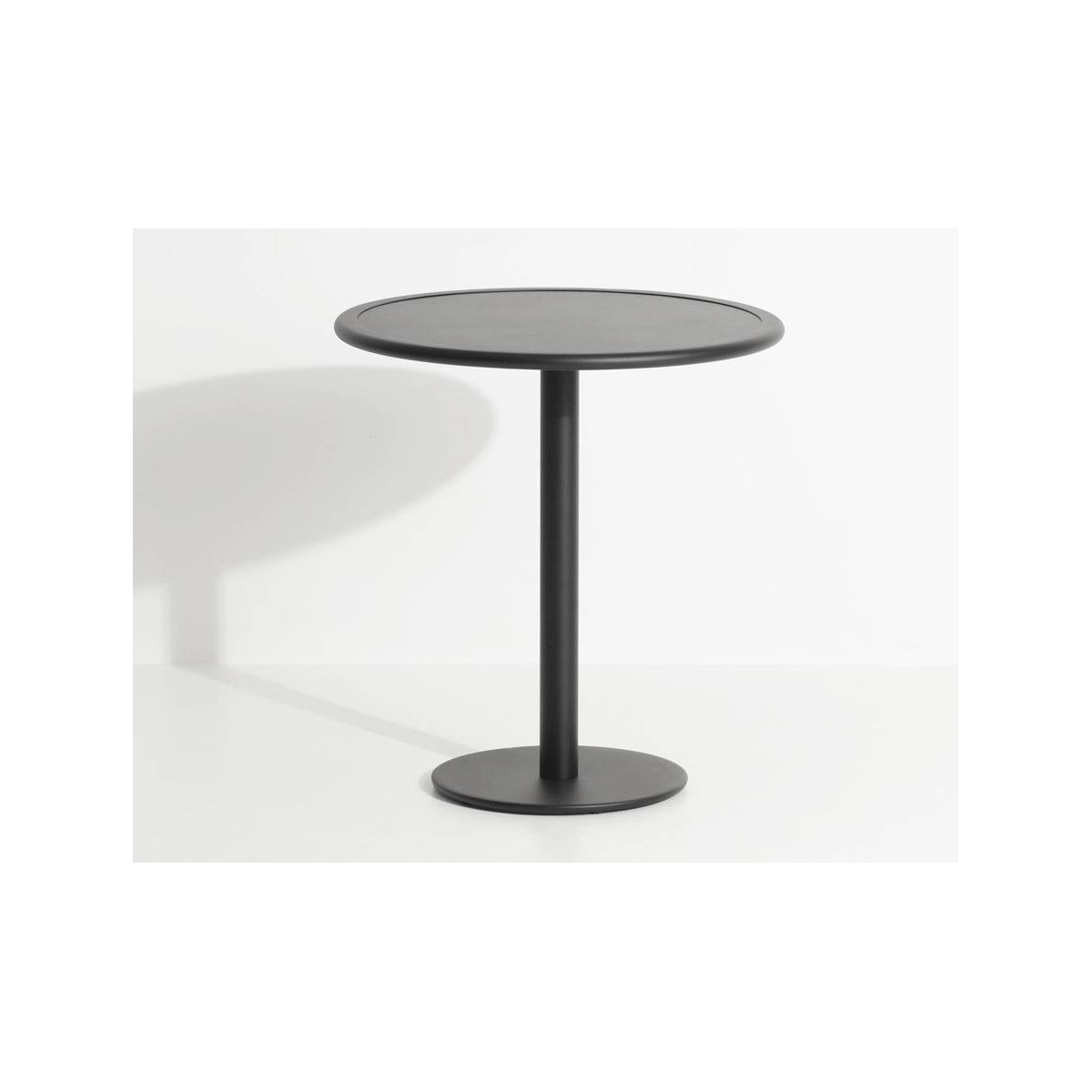 Black - Week-End  Bistrot Table Ø70 x H75 cm
