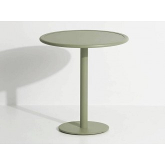 Vert Jade - Table Bistrot Week-End  Ø70 x H75 cm