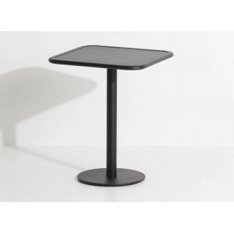 Noir - Table Bistrot Week-End  60 x 60 x H75 cm