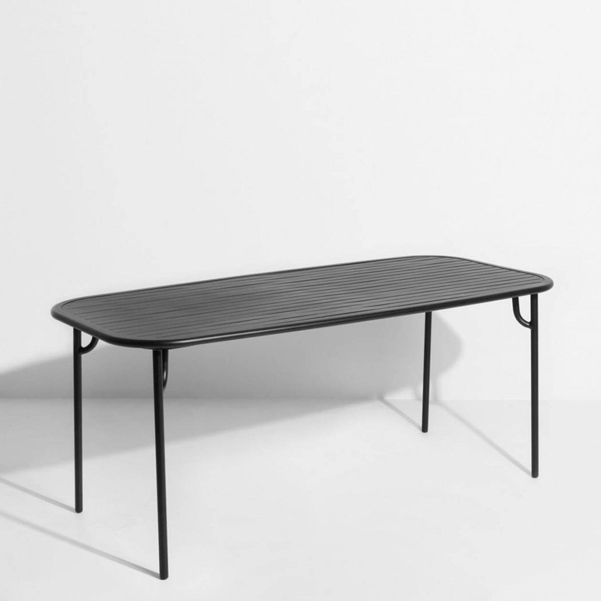 Noir - Table Week-End  180 x 85 x H75 cm