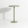 Vert Jade – Table Haute Week-End Ø70 x H105 cm