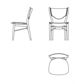 Chair 46 w/o armrest