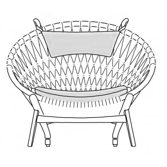 Circle chair frêne - PP130
