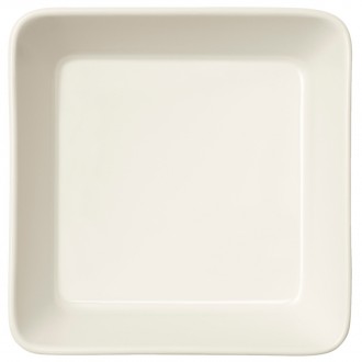16x16cm - plat carré Teema blanc - 1005929