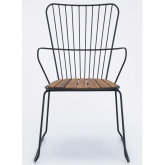 noir (20) - chaise Paon