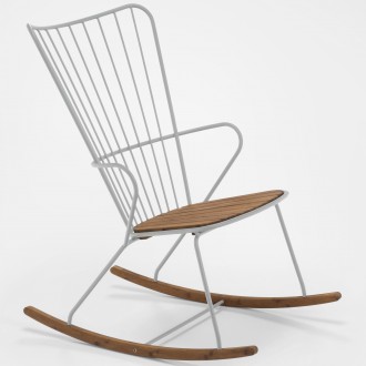 white (08) - Paon rocking chair