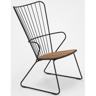 black (20) - Paon lounge chair