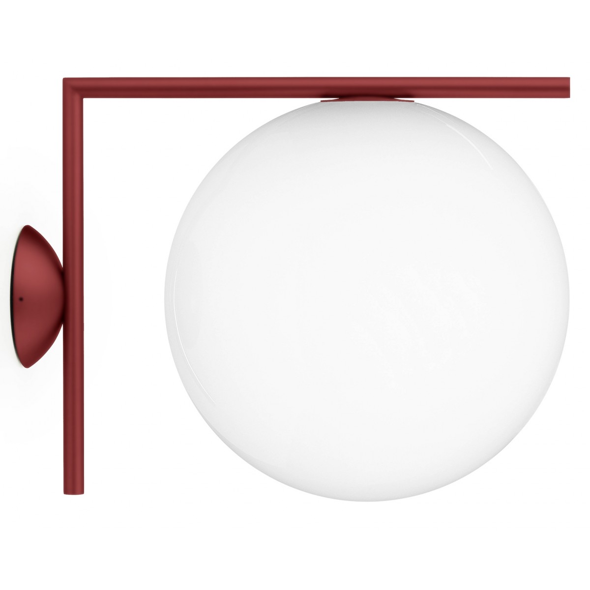 Burgundy red - F012J00C037 - IC Outdoor W2 wall lamp