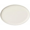 25cm - assiette ovale blanche Essence